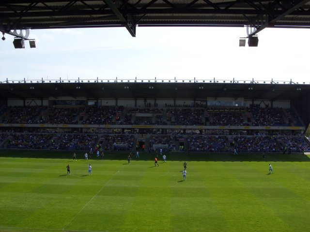 The South Stand During the Match